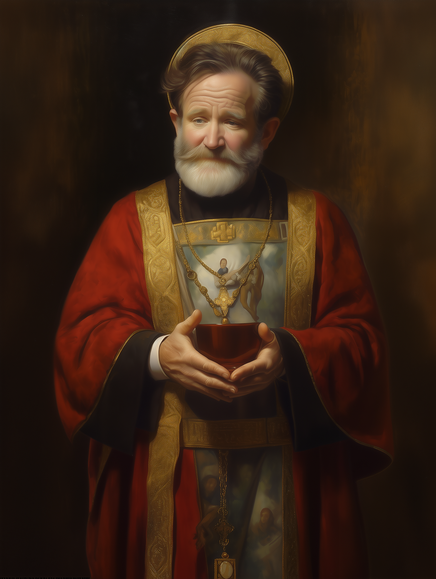 Robin Williams Patron Saint - Print