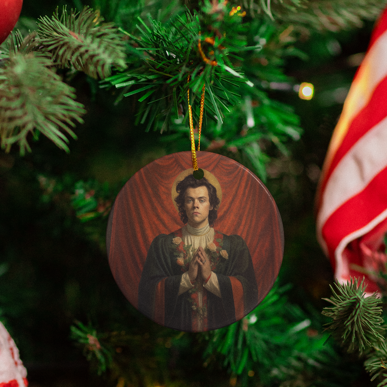 Harry Styles Ornament